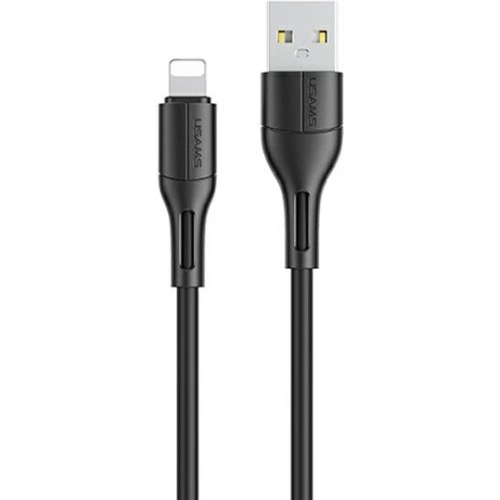 Kabel USAMS U68 lightning 2A Fast Charge 1m czarny/black SJ500USB01