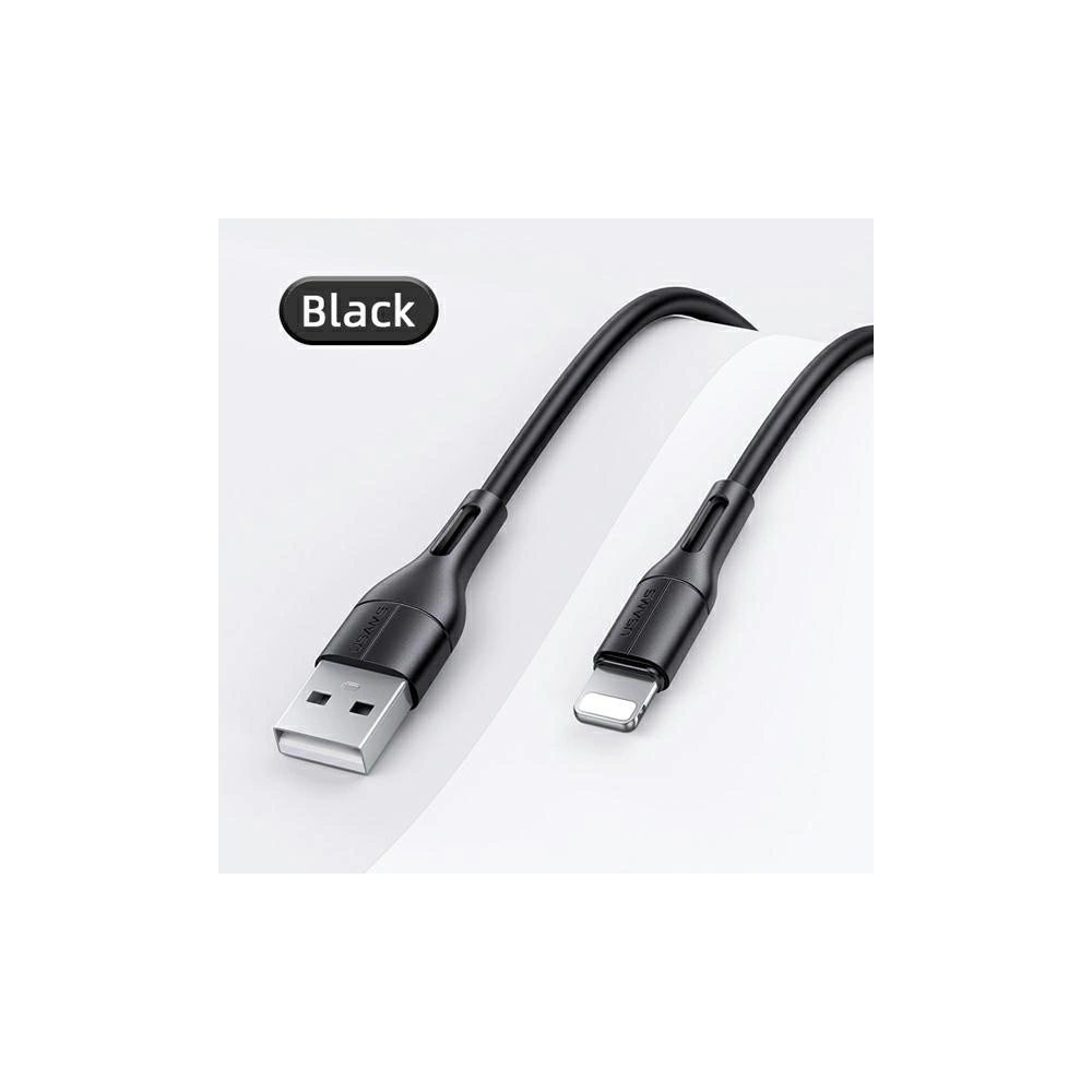 Hurtownia GSM - Kabel USAMS U68 lightning 2A rychlé nabíjení 1m černý/black SJ500USB01 - USA411BLK - {ean13} - Hurt