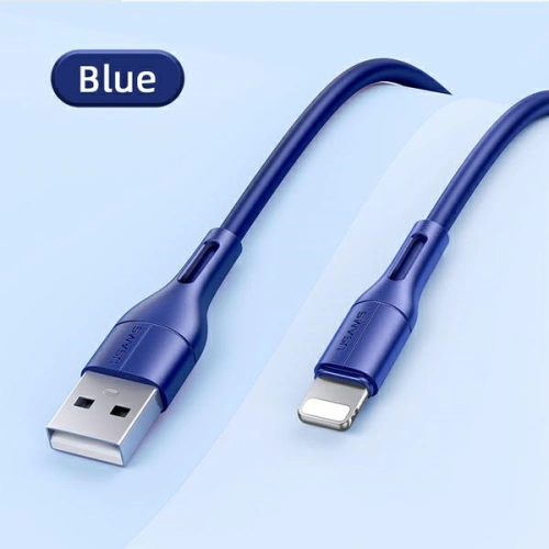 Kabel USAMS U68 lightning 2A Fast Charge 1m niebieski/blue SJ500USB03