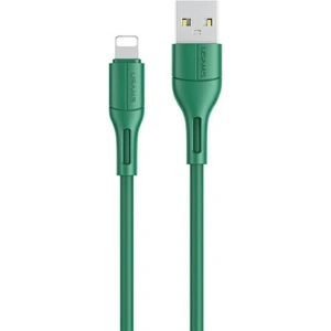 Hurtownia GSM - Kabel USAMS U68 lightning 2A Fast Charge 1m zielony/green SJ500USB04 - USA413GRN - {ean13} - Hurt