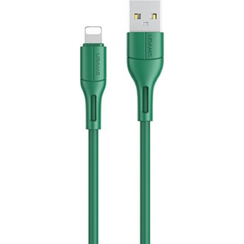 Usams Distributor - 6958444969459 - USA413GRN - USAMS Cable U68 Lightning 2A Fast Charge 1m green SJ500USB04 (US-SJ500) - B2B homescreen