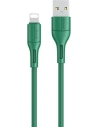 Kabel USAMS U68 lightning 2A rychlé nabíjení 1m zelený/green SJ500USB04