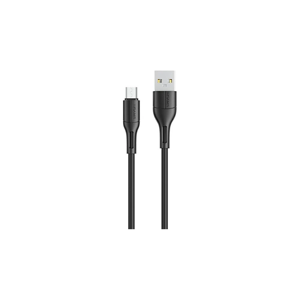 Hurtownia GSM - Kabel USAMS U68 microUSB 2A rychlé nabíjení 1m černý/black SJ502USB01 - USA415BLK - {ean13} - Hurt