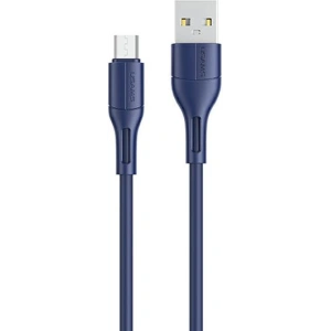 Wholesale USAMS Cable U68 microUSB 2A Fast Charge 1m blue SJ502USB03 (US-SJ502) - USA416BLU - {ean13} - Hurt