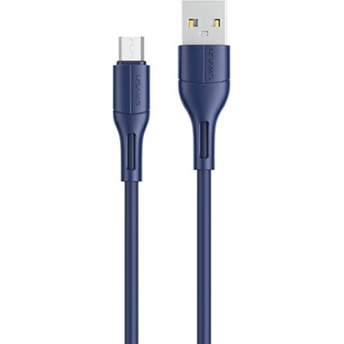 Usams Distributor - 6958444969527 - USA416BLU - USAMS Cable U68 microUSB 2A Fast Charge 1m blue SJ502USB03 (US-SJ502) - B2B homescreen
