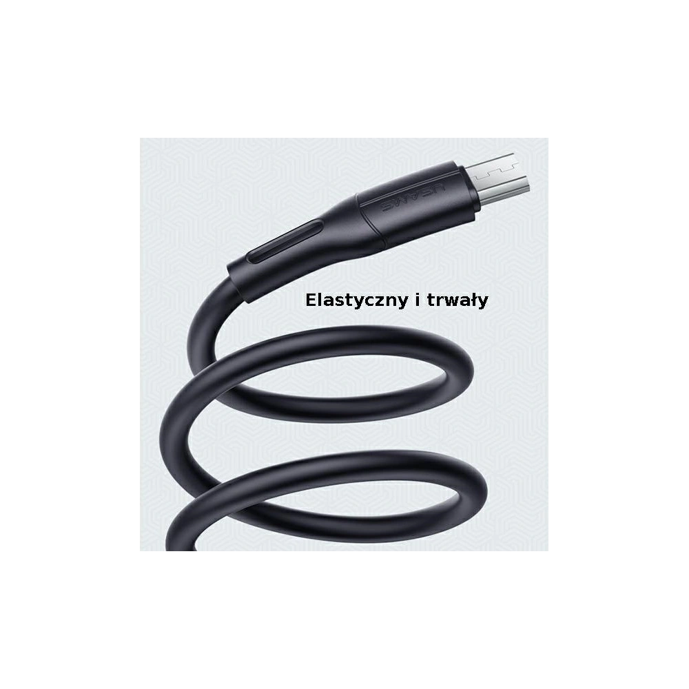 Hurtownia GSM - Kabel USAMS U68 microUSB 2A Fast Charge 1m modrý/blue SJ502USB03 - USA416BLU - {ean13} - Hurt