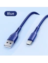 Wholesale USAMS Cable U68 microUSB 2A Fast Charge 1m blue SJ502USB03 (US-SJ502) - USA416BLU - {ean13} - Hurt