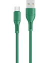 Wholesale USAMS Cable U68 microUSB 2A Fast Charge 1m green SJ502USB04 (US-SJ502) - USA417GRN - {ean13} - Hurt
