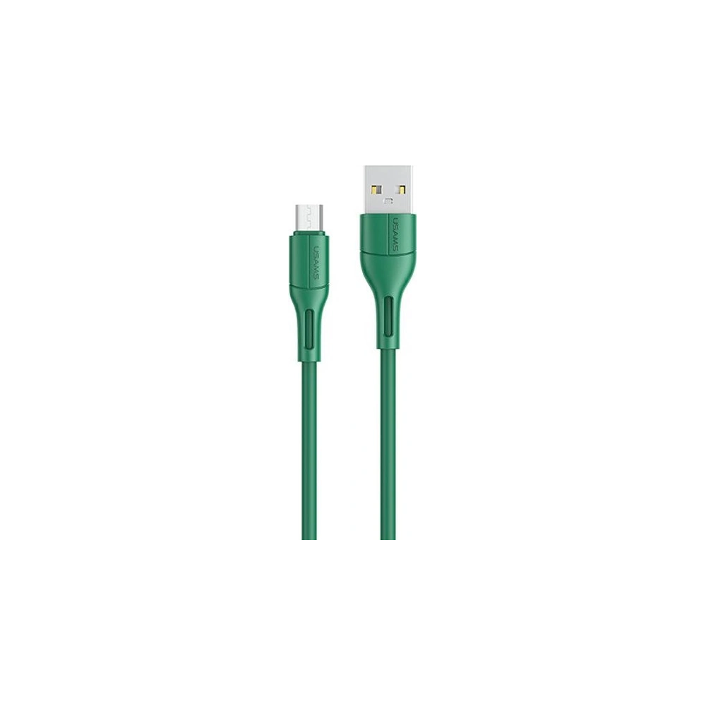 Hurtownia GSM - Kabel USAMS U68 microUSB 2A Fast Charge 1m zelený/green SJ502USB04 - USA417GRN - {ean13} - Hurt