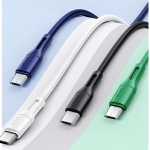 Wholesale USAMS Cable U68 microUSB 2A Fast Charge 1m green SJ502USB04 (US-SJ502) - USA417GRN - {ean13} - Hurt