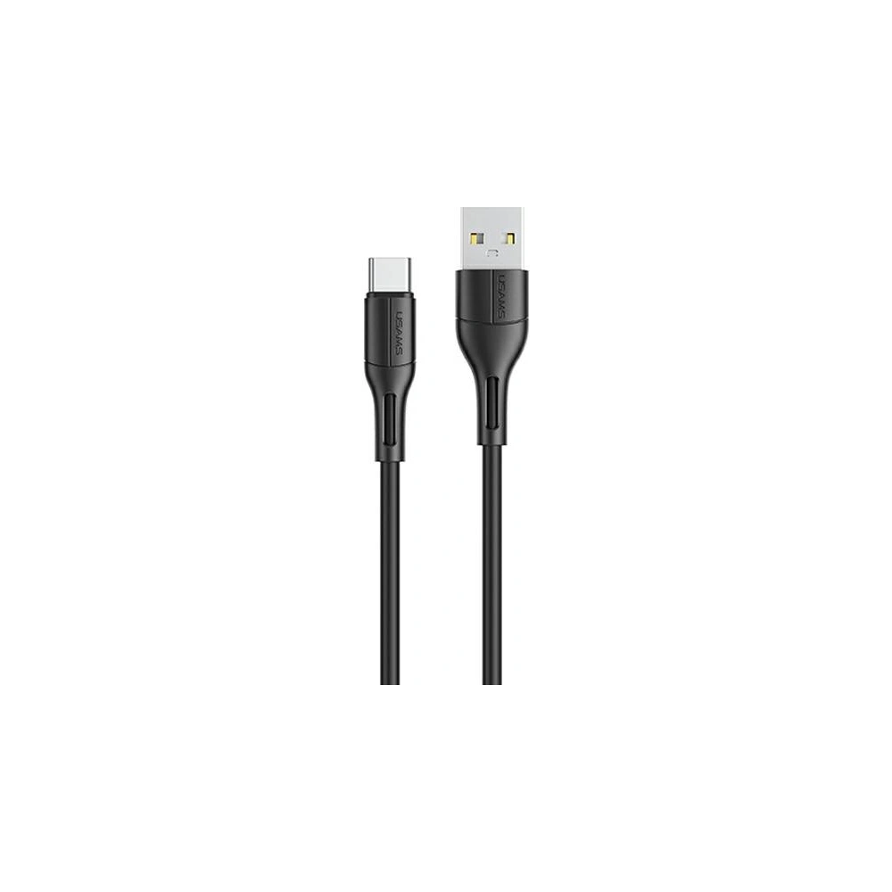 Hurtownia GSM - Kabel USAMS U68 USB-C 2A Fast Charge 1m černý/black SJ501USB01 - USA419BLK - {ean13} - Hurt