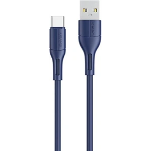 Hurtownia GSM - Kabel USAMS U68 USB-C 2A Fast Charge 1m niebieski/blue SJ501USB03 - USA420BLU - {ean13} - Hurt