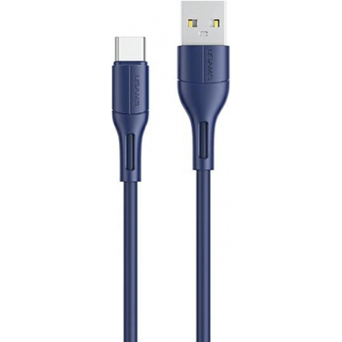 Usams Distributor - 6958444969480 - USA420BLU - USAMS Cable U68 USB-C 2A Fast Charge 1m blue SJ501USB03 (US-SJ501) - B2B homescreen