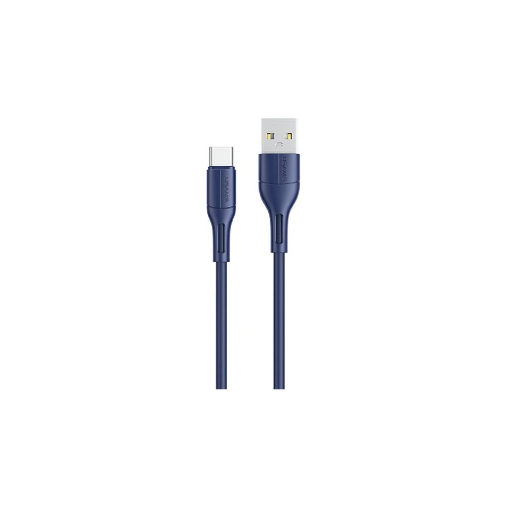 Hurtownia GSM - Kabel USAMS U68 USB-C 2A Fast Charge 1m niebieski/blue SJ501USB03 - USA420BLU - {ean13} - Hurt
