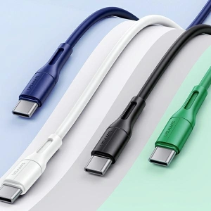 Hurtownia GSM - Kabel USAMS U68 USB-C 2A Fast Charge 1m niebieski/blue SJ501USB03 - USA420BLU - {ean13} - Hurt