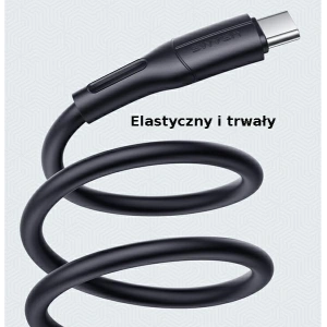 Hurtownia GSM - Kabel USAMS U68 USB-C 2A Fast Charge 1m niebieski/blue SJ501USB03 - USA420BLU - {ean13} - Hurt