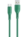 Kabel USAMS U68 USB-C 2A Fast Charge 1m zielony/green SJ501USB04