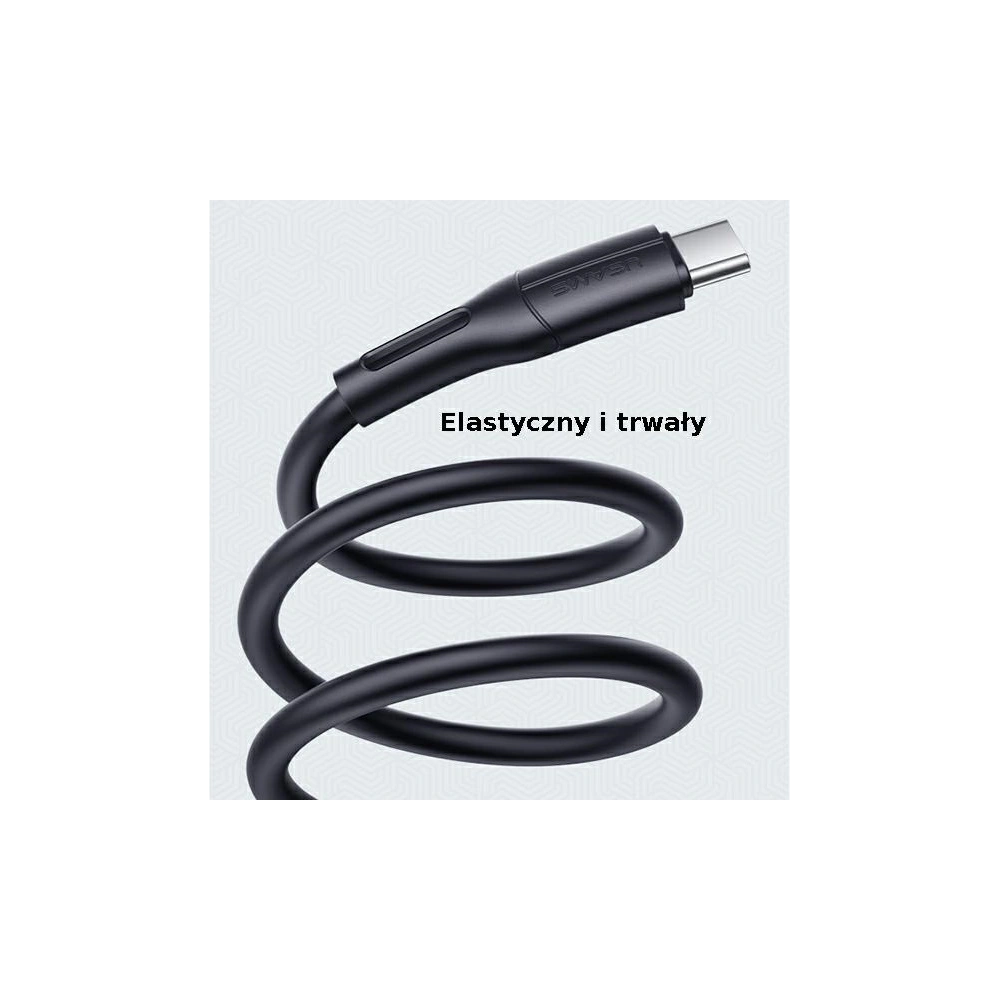 Hurtownia GSM - Kabel USAMS U68 USB-C 2A Fast Charge 1m zielony/green SJ501USB04 - USA421GRN - {ean13} - Hurt