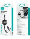 Hurtownia GSM - Kabel USAMS U69 3w1 1m zielony/green (lightning/microUSB/USB-C) SJ508USB03 - USA424GRN - {ean13} - Hurt