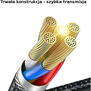 Kabel USAMS U71 USB-C na Lightning 2m 20W PD Fast Charge czarny/black SJ522USB01