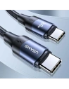 Hurtownia GSM - Kabel USAMS U71 USB-C na USB-C 3m 100W PD Fast Charge czarny/black SJ526USB01 - USA434BLK - {ean13} - Hurt