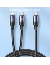 Wholesale USAMS Cable U71 USB-C/Lighning - USB-C 1,2m 100W PD Fast Charge black SJ550USB01 (US-SJ550) - USA435BLK - {ean13} - Hurt
