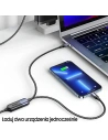 Hurtownia GSM - Kabel USAMS U71 USB-C/Lightning na USB-C 1,2m 100W PD Fast Charge černý/black SJ550USB01 - USA435BLK - {ean13} - Hurt