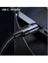 Hurtownia GSM - Kabel USAMS U71 USB-C/ Lighning na USB-C 1,2m 100W PD Fast Charge czarny/black SJ550USB01 - USA435BLK - {ean13} - Hurt