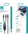 Wholesale USAMS Cable U71 USB-C/Lighning - USB-C 1,2m 100W PD Fast Charge black SJ550USB01 (US-SJ550) - USA435BLK - {ean13} - Hurt