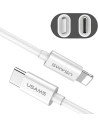 Hurtownia GSM - Kabel USAMS USB-C na Lightning 1,2m 2A biały/white SJ191TL01 PD fast charge - USA438WHT - {ean13} - Hurt
