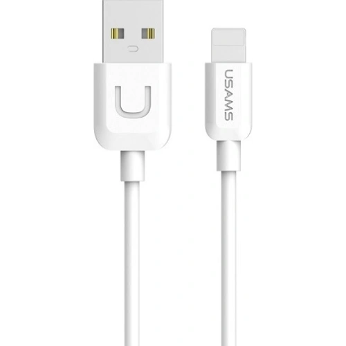 Kabel USAMS U-Turn lightning 1m biały/white 2A IPUSBXD02