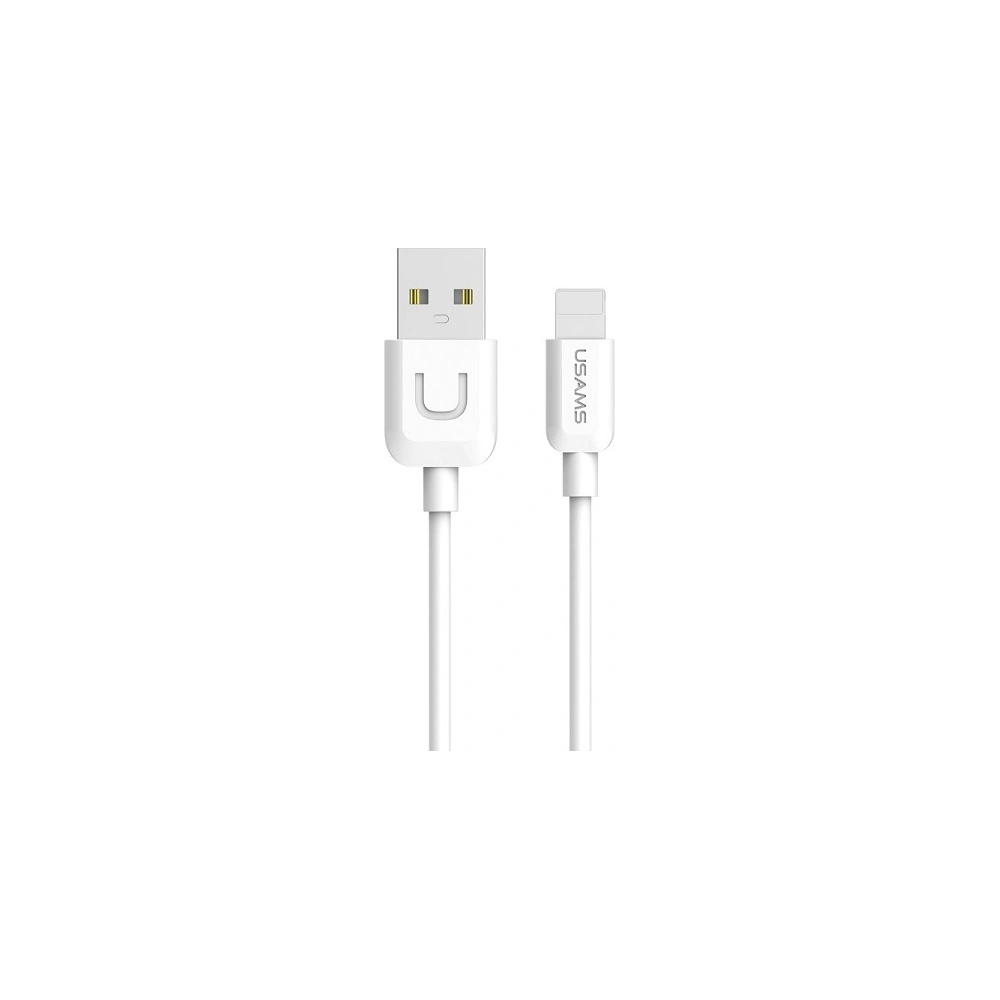 Hurtownia GSM - Kabel USAMS U-Turn lightning 1m bílý/white 2A IPUSBXD02 - USA439WHT - {ean13} - Hurt