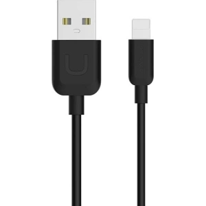 USAMS Cable U-Turn Lightning 1m black 2A IPUSBXD01 (US-SJ097)