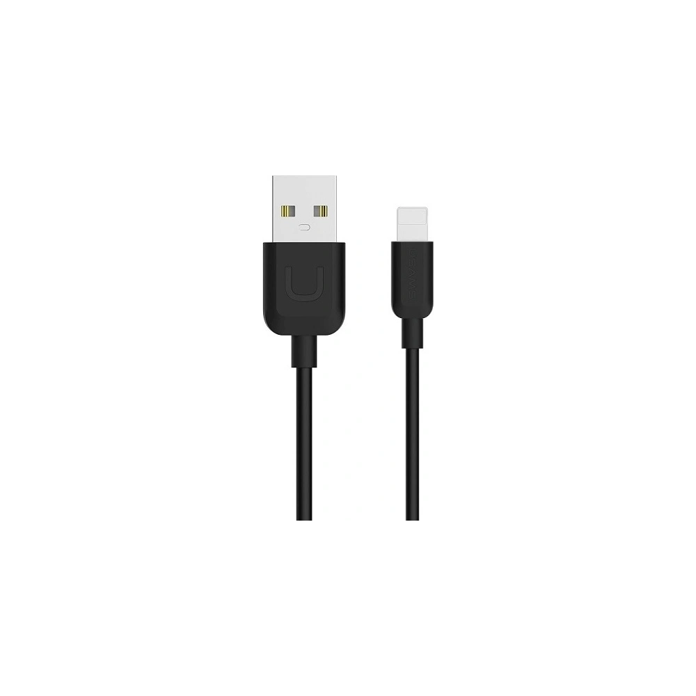 Hurtownia GSM - Kabel USAMS U-Turn lightning 1m černý/black 2A IPUSBXD01 - USA440BLK - {ean13} - Hurt