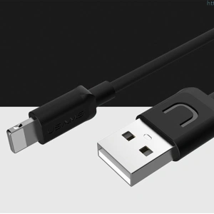 Kabel USAMS U-Turn lightning 1m czarny/black 2A IPUSBXD01