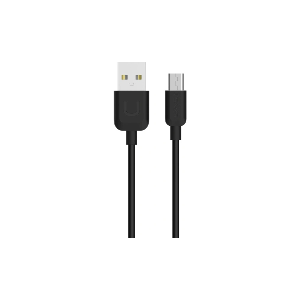 Hurtownia GSM - Kabel USAMS U-Turn microUSB 1m černý/black 2A MICUSBXD01 - USA442BLK - {ean13} - Hurt
