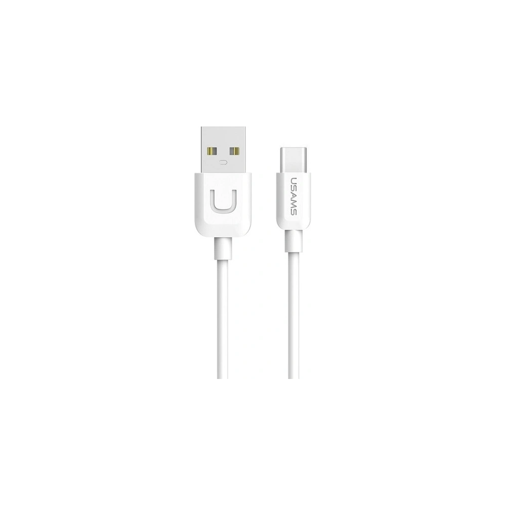 Hurtownia GSM - Kabel USAMS U-Turn USB-C 1m bílý/white 2A TCUSBXD02 - USA443WHT - {ean13} - Hurt