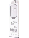 Hurtownia GSM - Kabel USAMS U-Turn USB-C 1m bílý/white 2A TCUSBXD02 - USA443WHT - {ean13} - Hurt