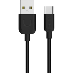 Hurtownia GSM - Kabel USAMS U-Turn USB-C 1m czarny/black 2A TCUSBXD01 - USA444BLK - {ean13} - Hurt