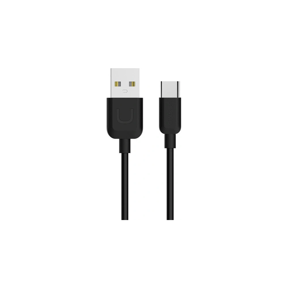 Hurtownia GSM - Kabel USAMS U-Turn USB-C 1m černý 2A TCUSBXD01 - USA444BLK - {ean13} - Hurt