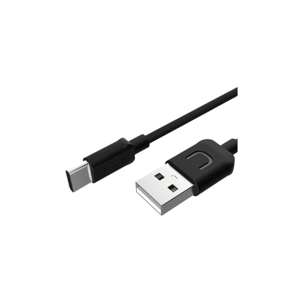 Hurtownia GSM - Kabel USAMS U-Turn USB-C 1m černý 2A TCUSBXD01 - USA444BLK - {ean13} - Hurt