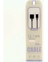 Hurtownia GSM - Kabel USAMS U-Turn USB-C 1m černý 2A TCUSBXD01 - USA444BLK - {ean13} - Hurt