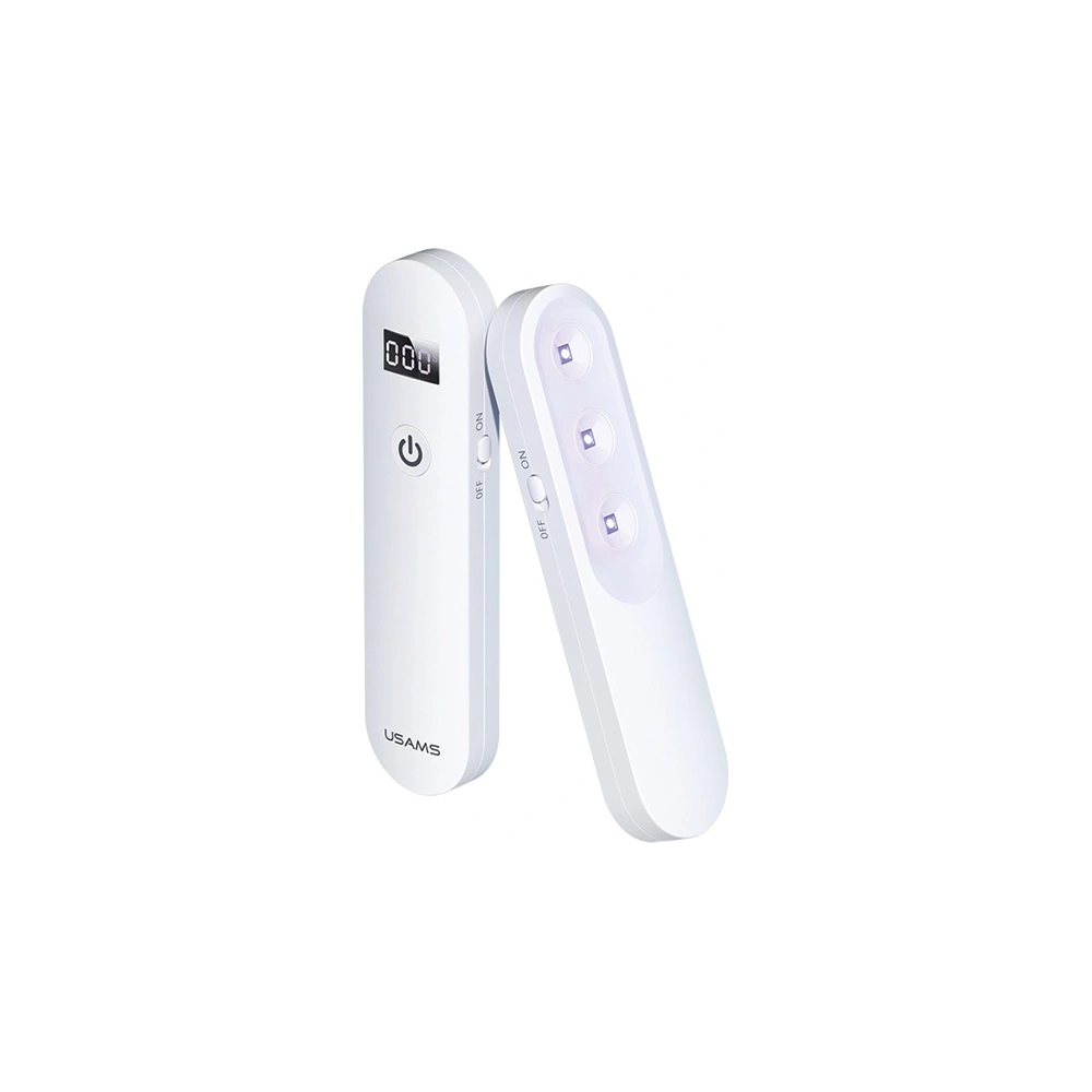 Hurtownia GSM - Dezinfekční mini UV-C lampa USAMS ruční sterilizátor bílá/white ZB159XDD01 - USA448WHT - {ean13} - Hurt