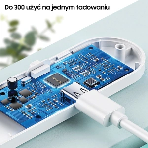 Hurtownia GSM - Lampa dezynfekująca mini UV-C USAMS ręczna sterylizator biały/white ZB159XDD01 - USA448WHT - {ean13} - Hurt