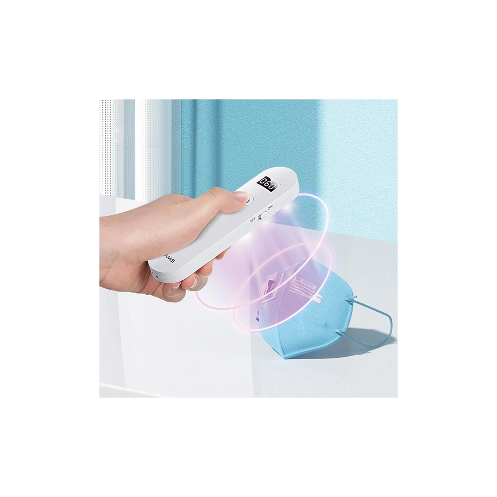 Hurtownia GSM - Dezinfekční mini UV-C lampa USAMS ruční sterilizátor bílá/white ZB159XDD01 - USA448WHT - {ean13} - Hurt