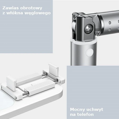 Lampa LED multifunkcyjna USAMS Live Show biały/white ZB20901