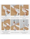 Hurtownia GSM - Lampa LED multifunkcyjna USAMS Live Show biały/white ZB20901 - USA450WHT - {ean13} - Hurt