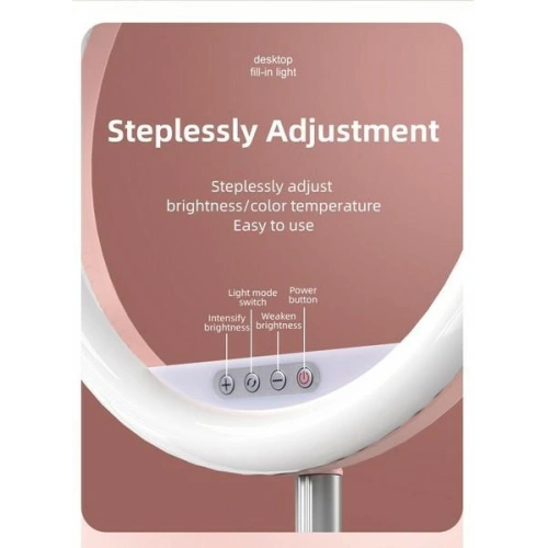 Lampa pierścieniowa LED ring USAMS biały/white ZB120ZJ02