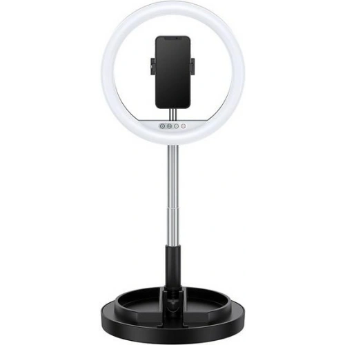 Lampa pierścieniowa LED ring USAMS czarny/black ZB120ZJ01