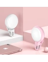 Hurtownia GSM - Lampka LED USAMS do Selfie różowy/pink ZB55D01 - USA455PNK - {ean13} - Hurt